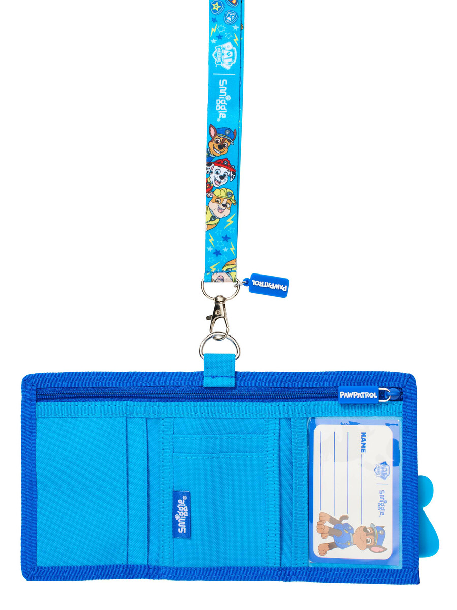 paw patrol lanyard wallet